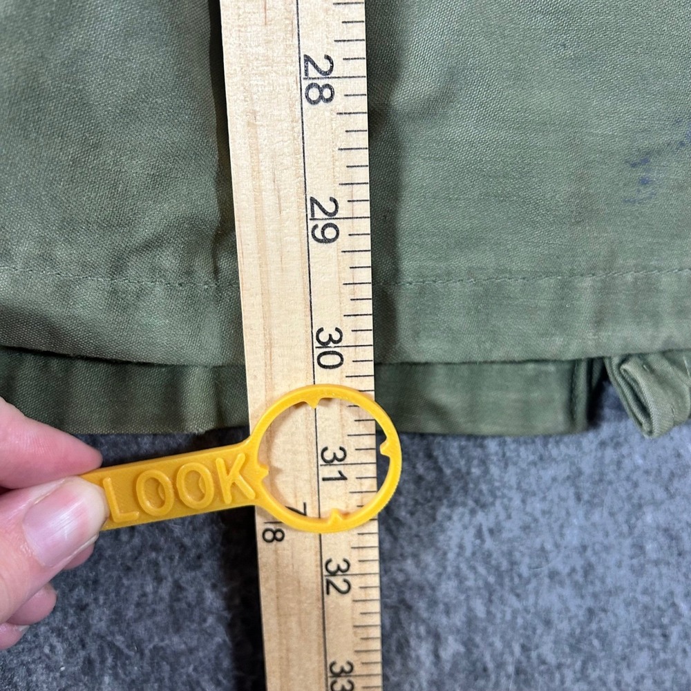 US Military M65 Field Jacket OG-107 Men Medium Reg w/Liner Cold Weather Coat 80s - Picture 10 of 10